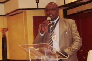 Engineer Charles Okeyo from the Kenya National Highways Authority