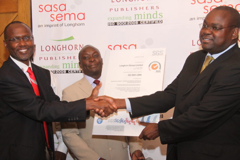 Kenya’s Longhorn Publishers Gets ISO Certification