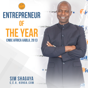 Sim Shagaya,CEO of Konga.com Wins Entrepreneur Of The Year At AABLA N 2013