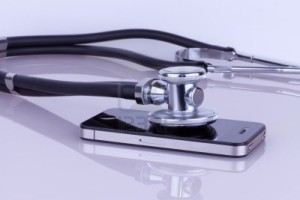 stethoscope-lying-on-the-phone-cell-phone-service