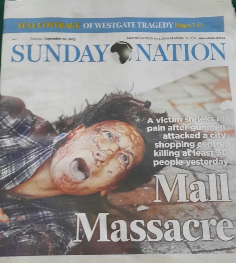 Daily Nation’s Opportunism Fails Kenyans On Westgate Mall Siege
