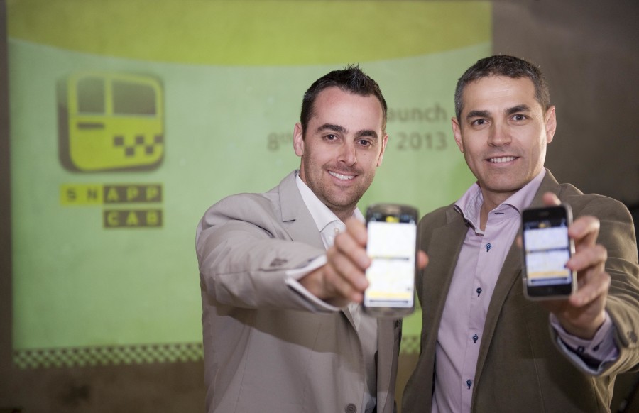 Nathan Sasto and Anton van Metzinger, founders of SnappCab