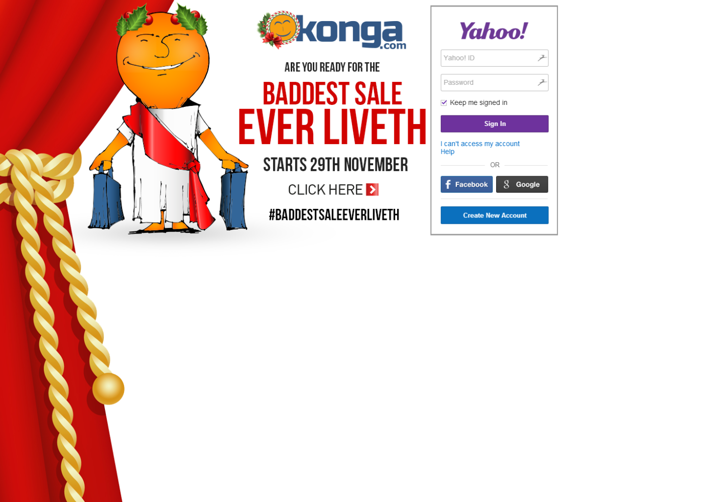 Konga baddest sale ever liveth