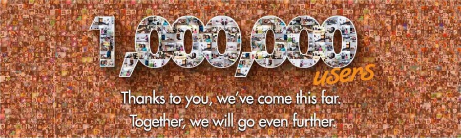 One-Million-User-Banner