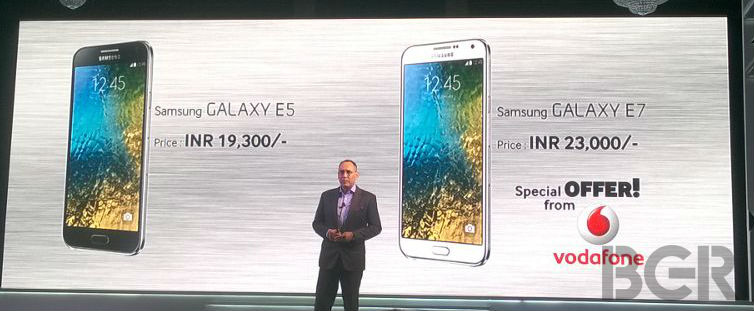 Samsung Launches Galaxy E5 & E7 – TechMoran