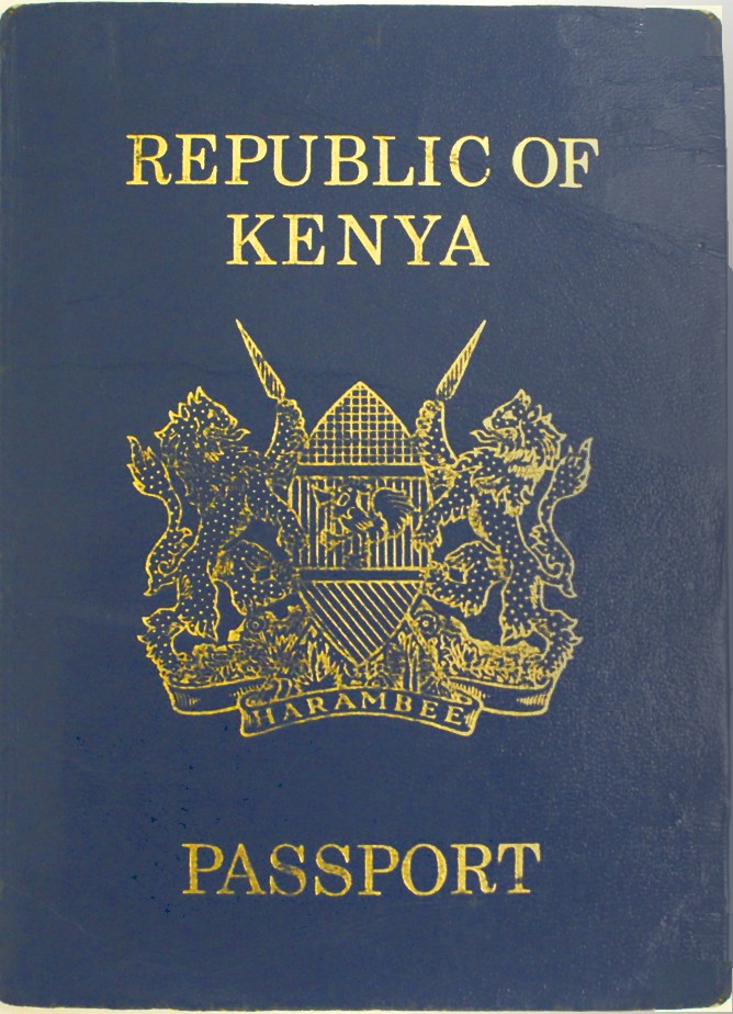 How to request an endorsement on a passport that is not Kenyan