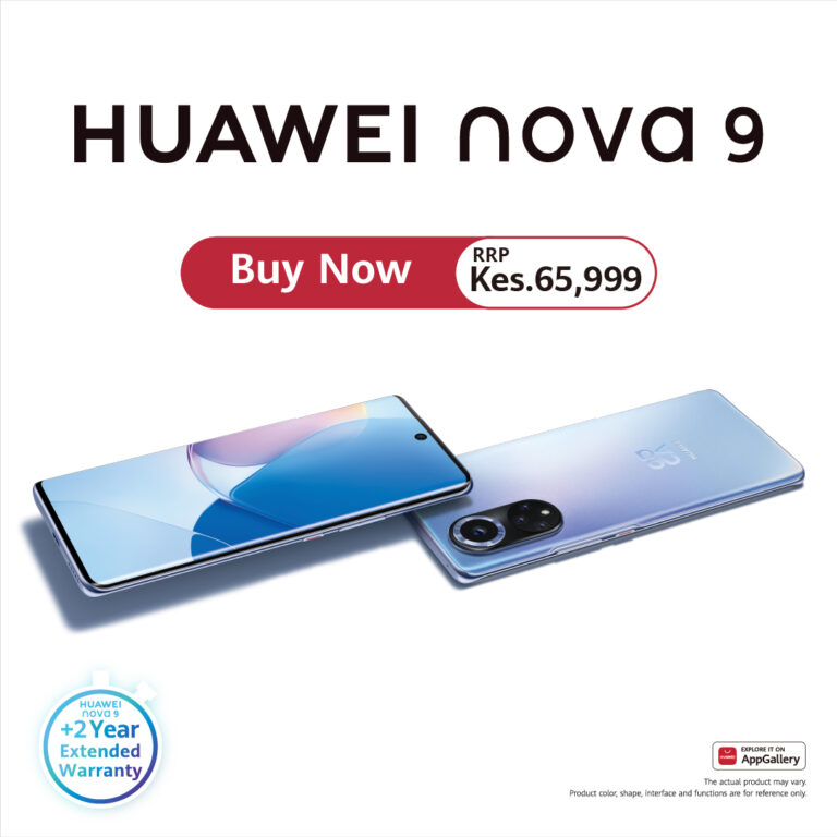 HUAWEI launches its trendy HUAWEI nova 9 in Kenya retailing at Kshs 65,999