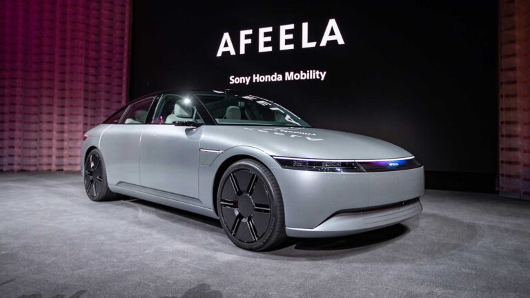 Sony Honda Mobility unveils Afeela car brand starting with electric sedan