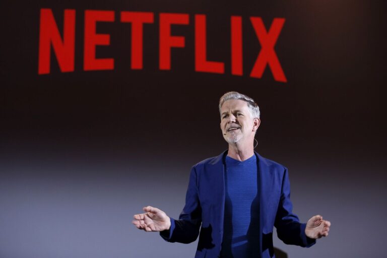 Netflix Co-Founder Reed Hastings steps down as co-CEO