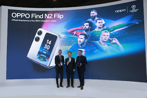 OPPO Showcases Find N2 Flip foldable at MWC 2023