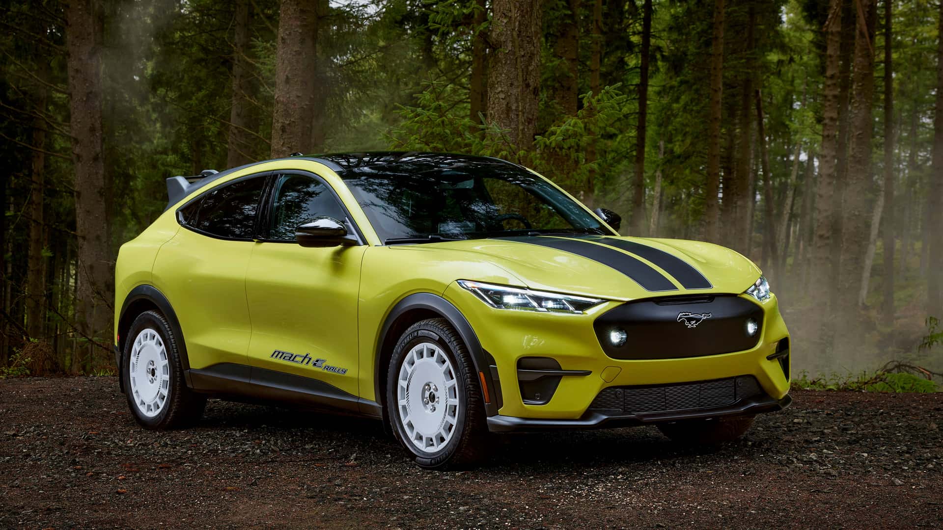 Ford unveils the Mustang MachE Rally, a sporty offroad electric SUV