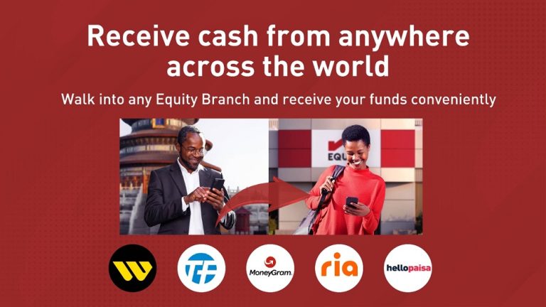 Equity Bank Inks Deal To Allow its Customers Receive Money Form Anywhere Across the Globe