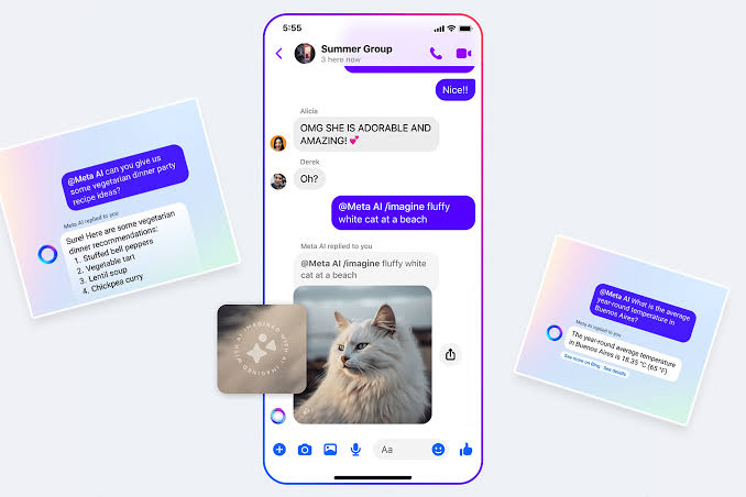 Meta introduces new AI to be present in WhatsApp, Instagram and Facebook
