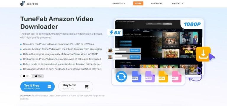 A Complete TuneFab Amazon Video Downloader Review