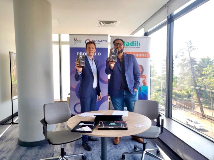 GUYONNET-DUPERAT Jean,Regional Head for East Africa, PROPARCO (L) & Rishabh Lawania, Founder & CEO - Badili