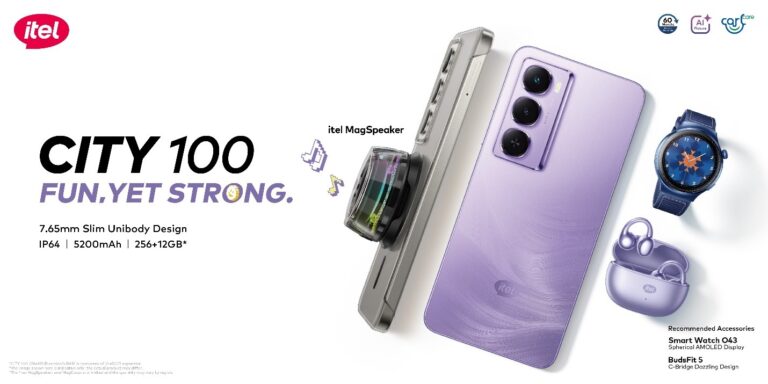 itel Debuts CITY Series with CITY 100 New Model