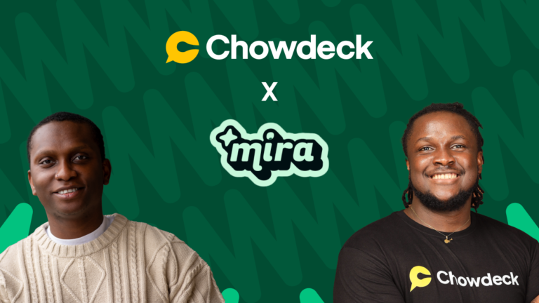 Chowdeck Acquires Mira to Reach More Hospitality Businesses