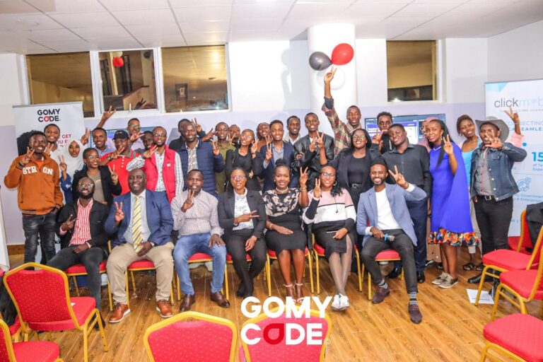 Members of the GOMYCODE Kenya team during the launch of GOMYCODE for Business and the company’s two-year anniversary celebration in Nairobi
