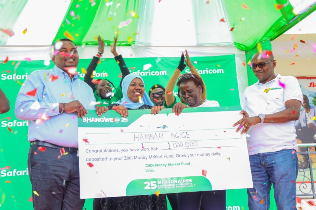 Safaricom’s Shangwe @25 Promotion Crowns Five New Millionaires