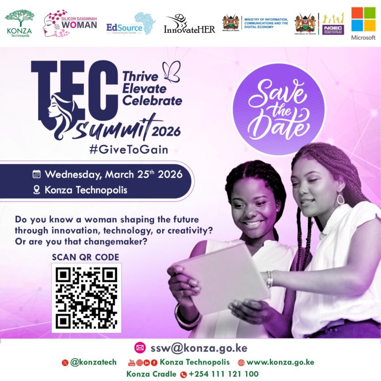 Konza Technopolis to Host Landmark Summit for Women in Tech