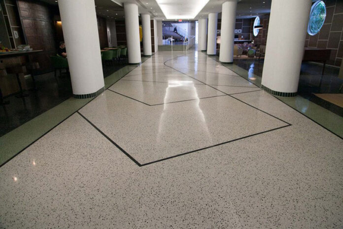 Antislip-Terrazzo