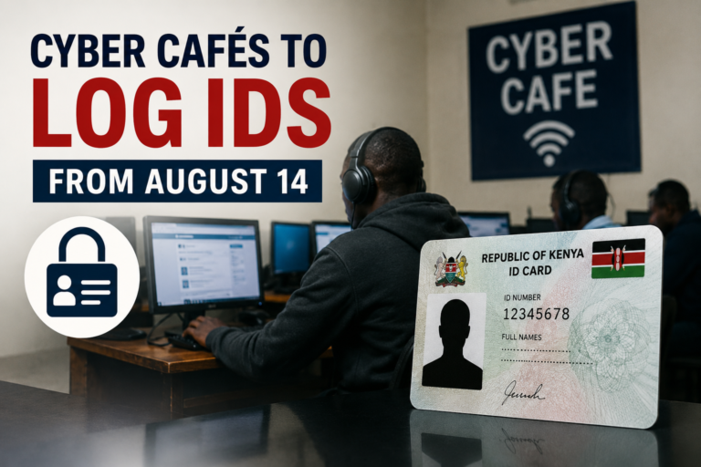 Kenya to Track Cyber Café Users by ID as New Rules Raise Surveillance Concerns