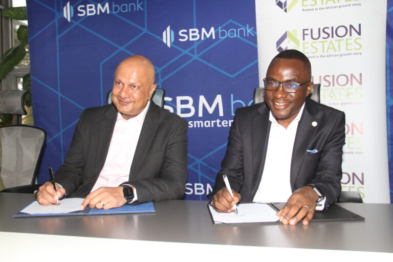 SBM Bank Kenya,  Fusion Estates in 90% Mortgage Financing Deal