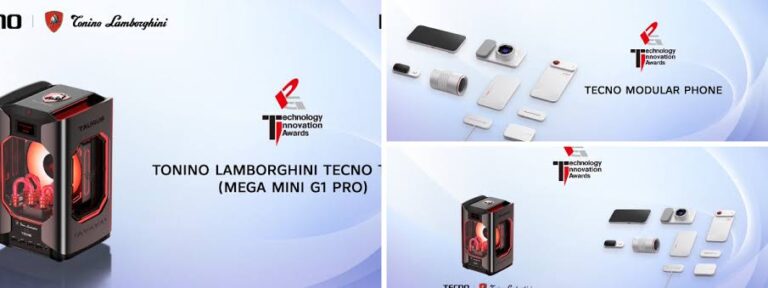 TECNO Wins Two IFA Global Product Technology Innovation Awards for Modular Phone and Tonino Lamborghini TECNO TAURUS 